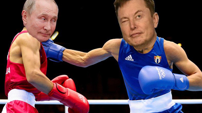 Elon Musk mời Vladimir Putin tham gia một cuộc chiến một chọi một