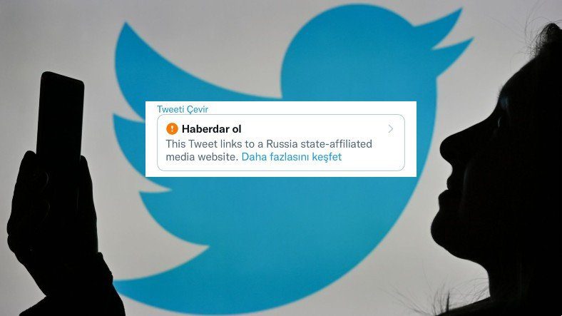 TwitterSẽ đưa ra lời cảnh báo trong Tweet của phương tiện truyền thông Nga