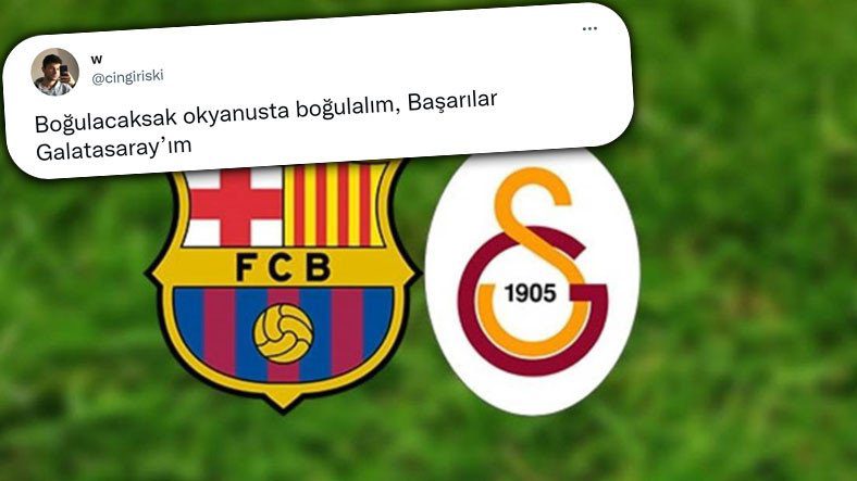 Phản ứng về trận đấu giữa Galatasaray với Barcelona