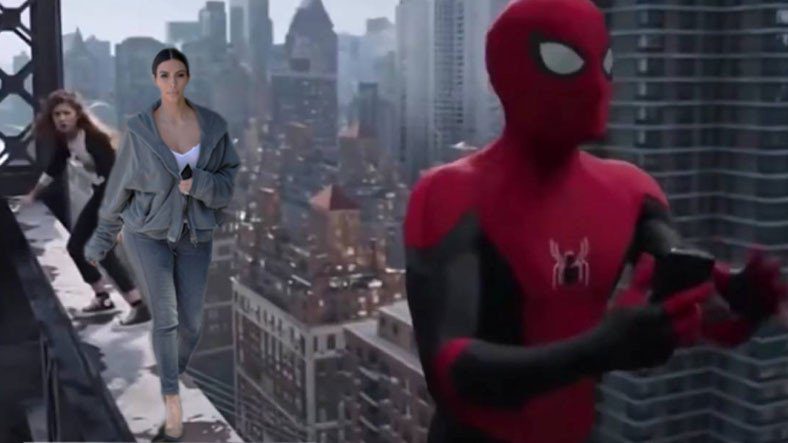 Kim Kardashian chia sẻ Spider-Man Spoilers, Lynch Seven