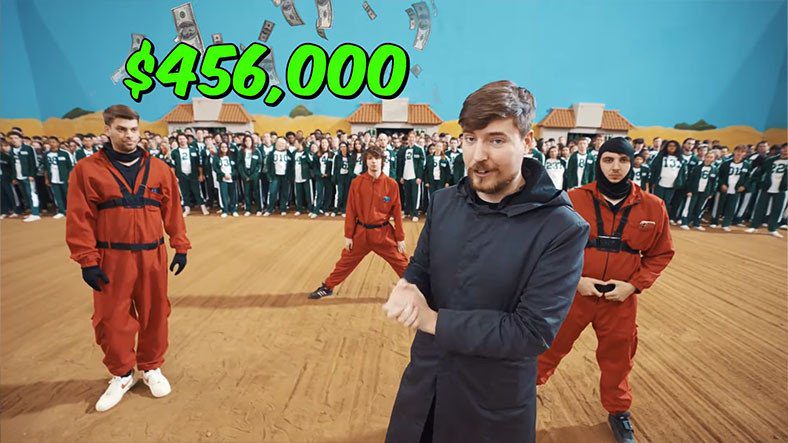 YouTuber MrBeast Holds Squid Game Contest [Video]