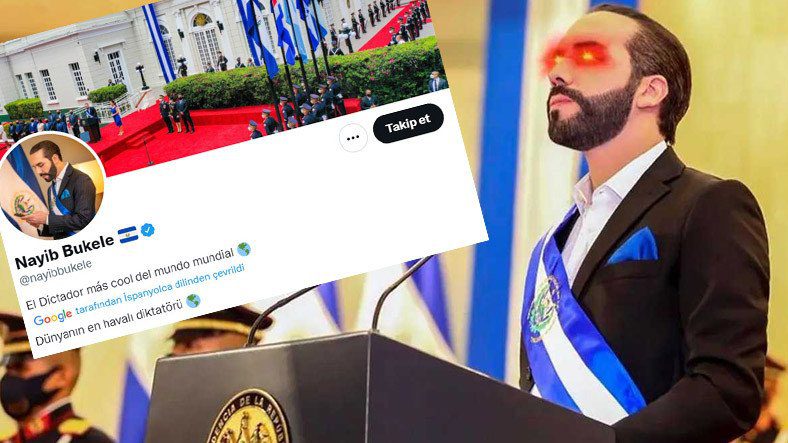 Tổng thống El Salvador, Twitter Nhà độc tài đã viết trên hồ sơ của bạn