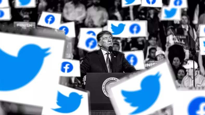 Donald Trump; Twitter, Facebook và InstagramBị chặn trong