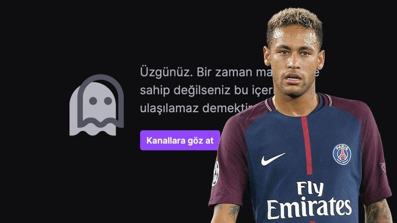 TwitchCầu thủ bóng đá nổi tiếng thế giới bị cấm Neymar Jr.