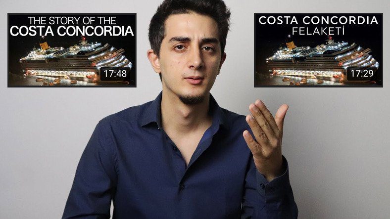 Video thảm họa 'Costa Concordia' của Ruhi Cenet có bị đánh cắp không?