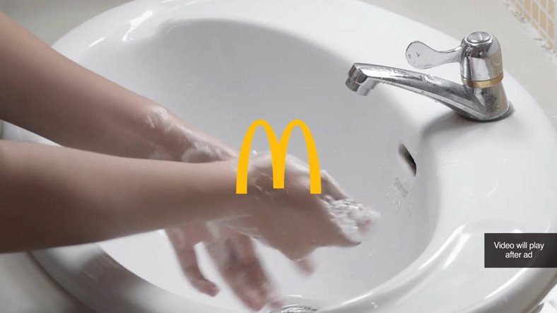 McDonalds'tan Koronavirüs Temalı Atlanamayan YouTube Reklamı (Video)