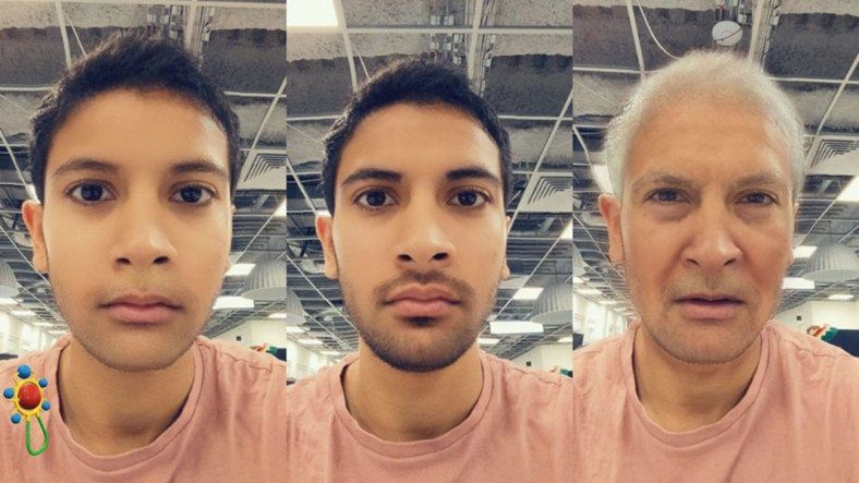 Snapchat công bố bộ lọc lão hóa theo thời gian thực