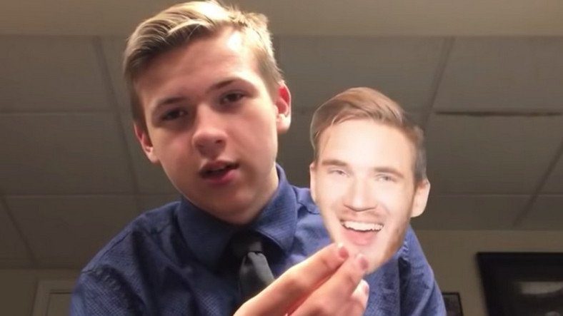Ảnh của một Youtuber Ate PewDiePie trong 100 ngày