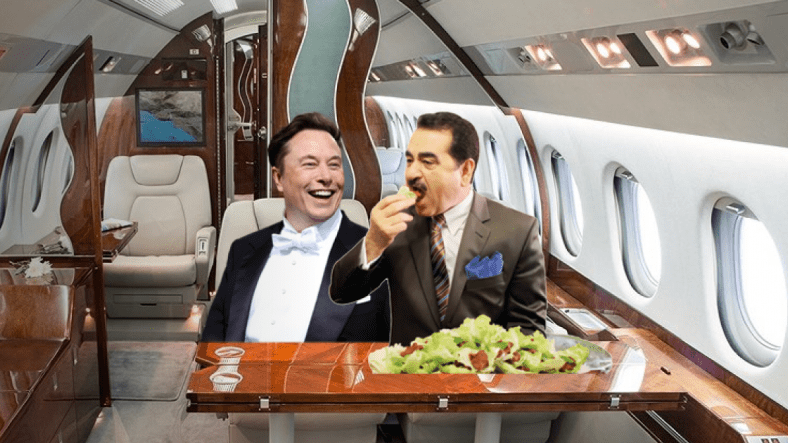 Elon Musk đã đặt hàng thịt viên sống trên máy bay riêng của mình [Video]