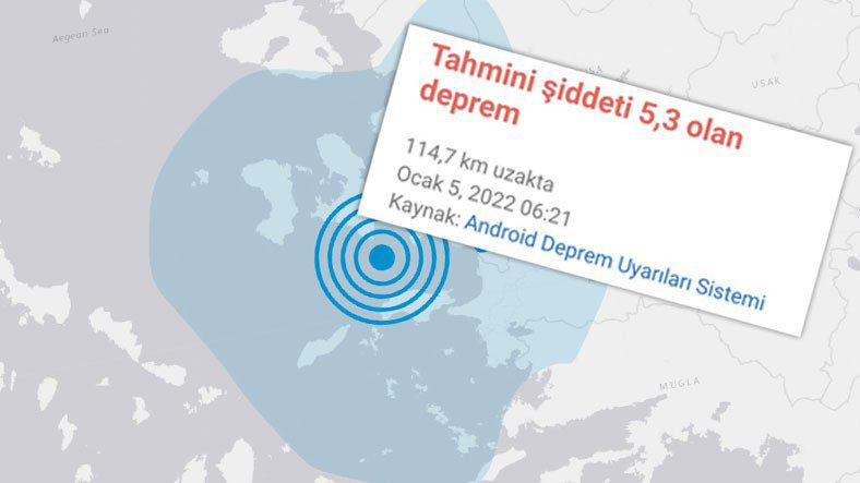 Google Thổ Nhĩ Kỳ công bố hệ thống cảnh báo động đất trên Android