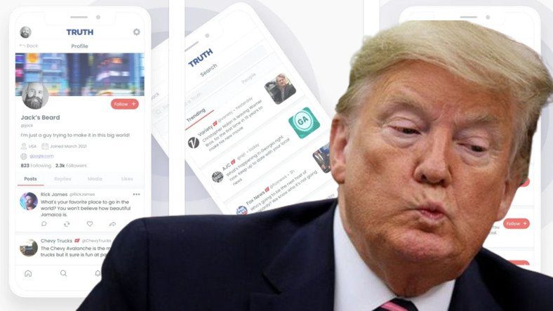 Nền tảng truyền thông xã hội của Donald Trump được phát hành cho iOS