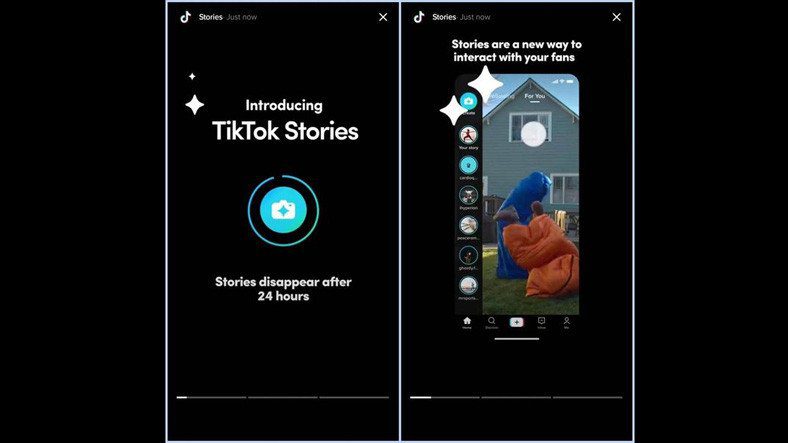 TikTok bắt đầu thử nghiệm tính năng câu chuyện