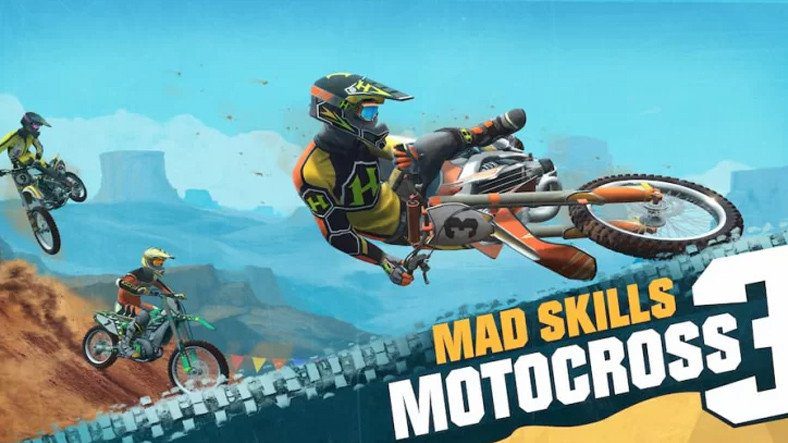 Mad Skills Motocross 3, Birçok Yeni Özelliğiyle Android ve iOS İçin Yayınlandı