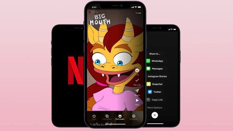 Tính năng giống TikTok của Netflix Nhanh như chớp sẽ ra mắt trên iOS