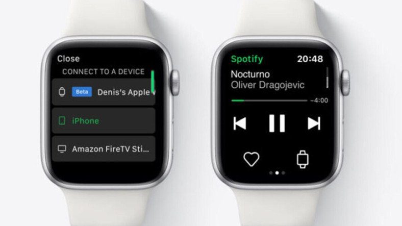 Hiện nay Apple Watch Bạn có thể nghe trên Spotify
