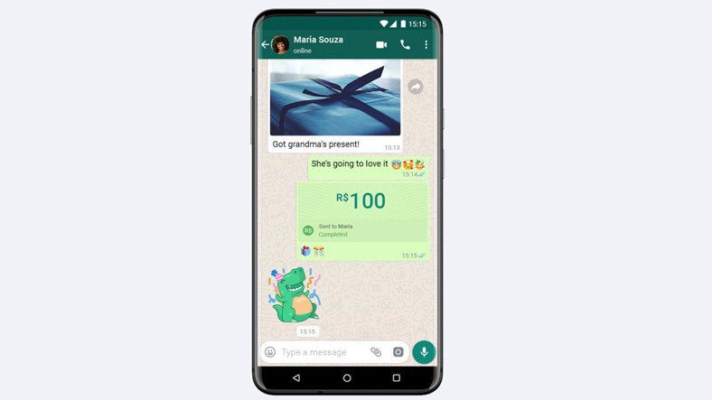 WhatsApp phát hành tính năng gửi tiền ở Brazil