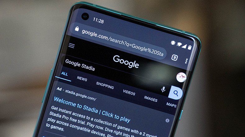 Google Search Dark Mode sắp có mặt trên Chrome Mobile
