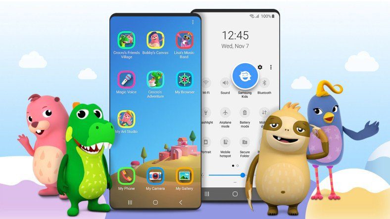 Ứng dụng giúp thiết bị an toàn cho trẻ em: Samsung Kids