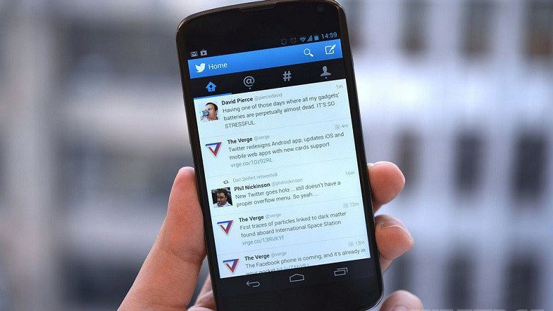 TwitterĐã thêm hỗ trợ kênh thông báo cho Androids!