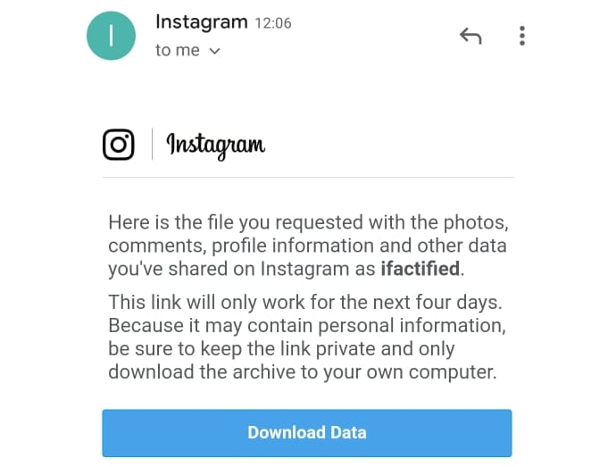 khôi phục tin nhắn instagram
