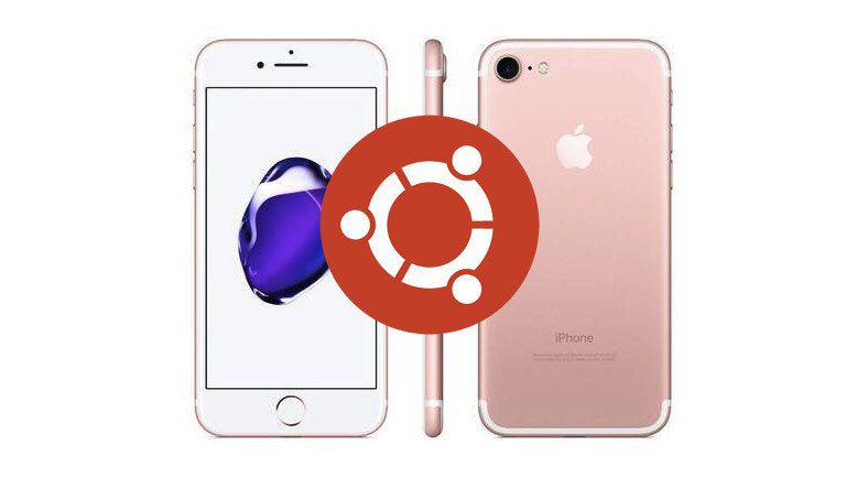 Một nhà phát triển, iPhone 7Được quản lý để chạy Ubuntu trên