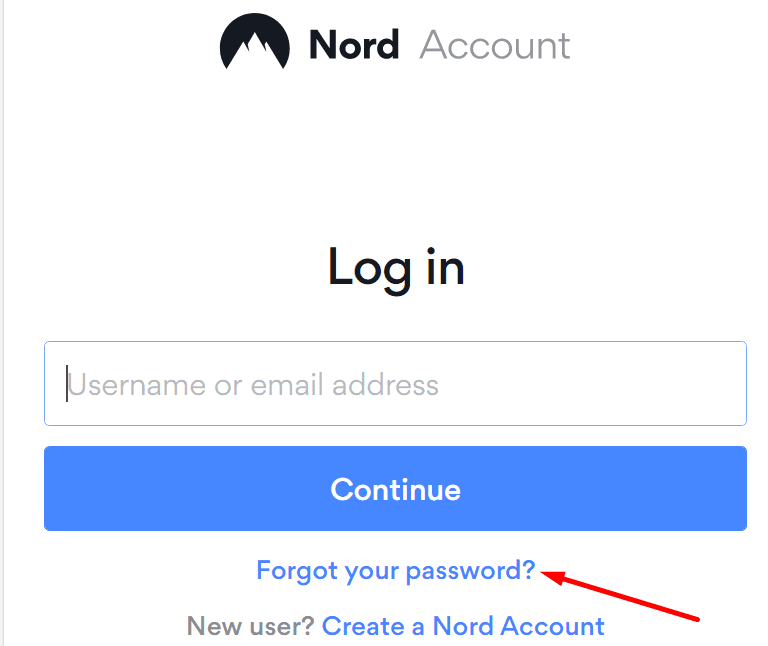 đặt lại mật khẩu nordpass