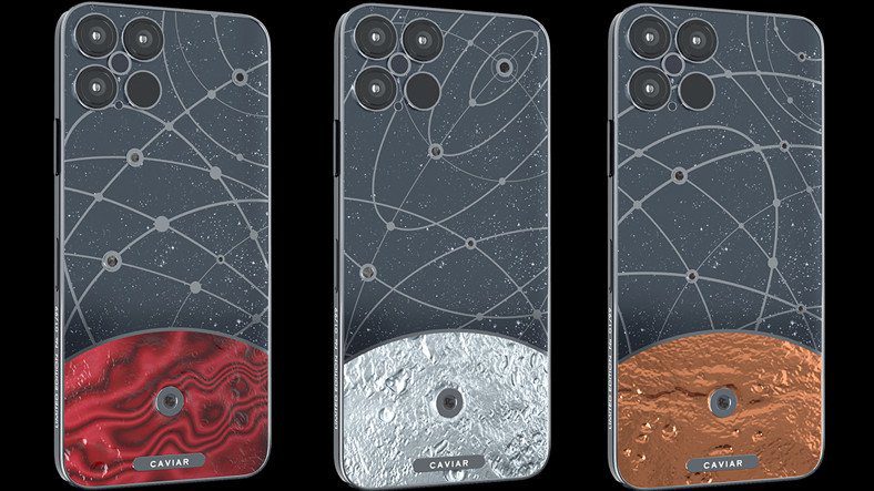 Caviar's Meteorite iPhone 12 Thiết kế: Space Odyssey