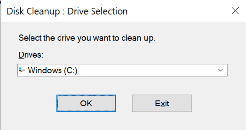 dọn dẹp đĩa Windows 10
