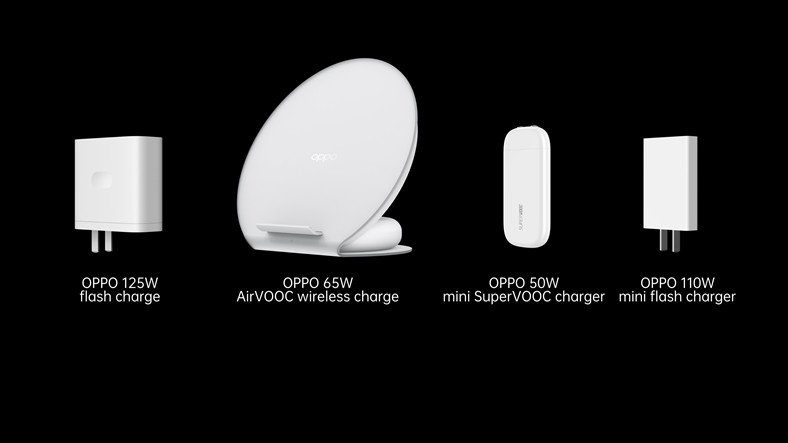 Oppo giới thiệu Sạc nhanh không dây 65W có dây 125W