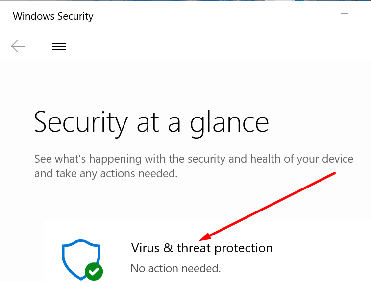 Bảo vệ chống lại mối đe dọa từ vi-rút bảo mật Windows