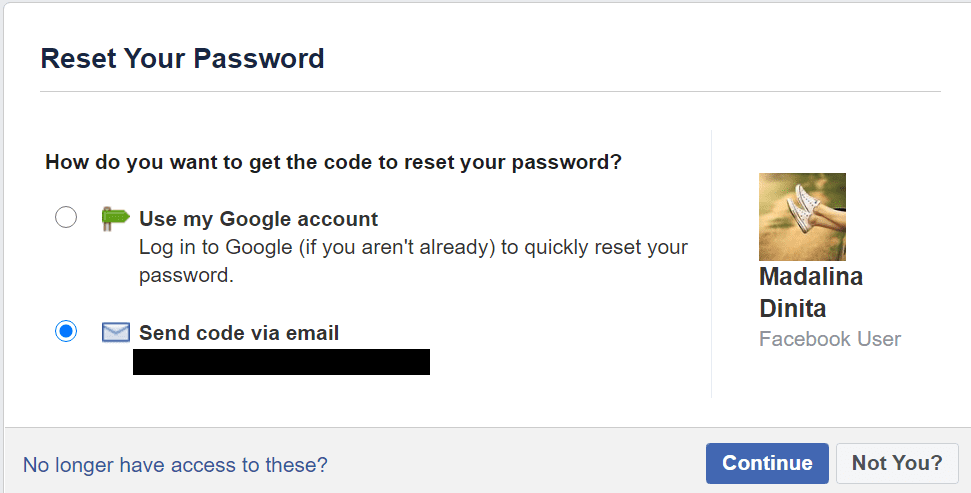đặt lại mật khẩu facebook khôi phục tài khoản
