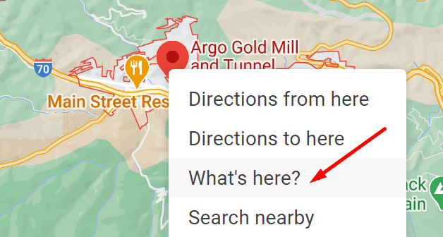 cái gì ở đây google maps