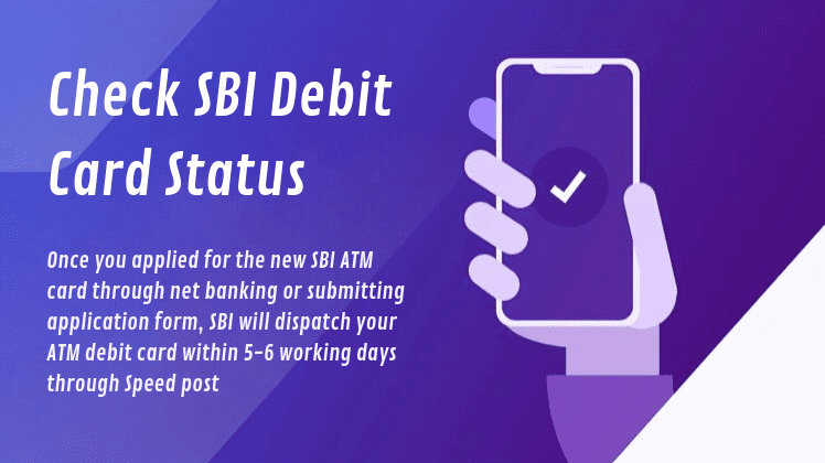estado de la tarjeta de débito sbi