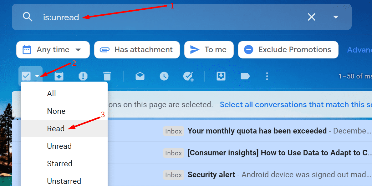kiểm tra email gmail chưa đọc