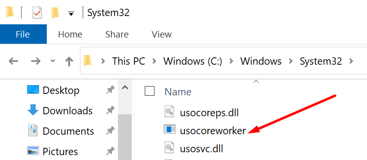 usecoreworker windows 10