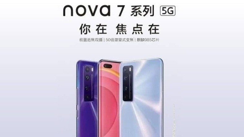 Huawei Nova 7Video quảng cáo chính thức của đã xuất hiện