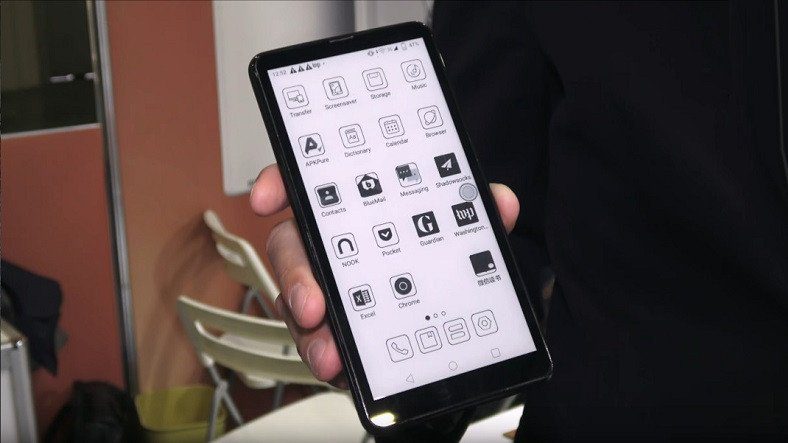 Onyx hiển thị nguyên mẫu điện thoại E-ink mới tại CES 2020