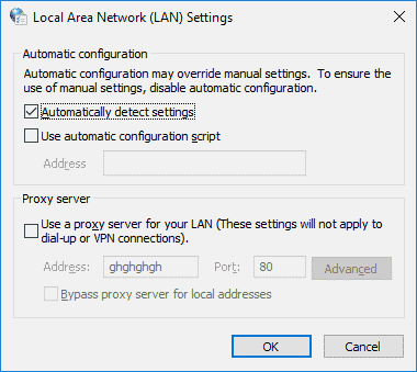 Cấu hình mạng LAN của Windows