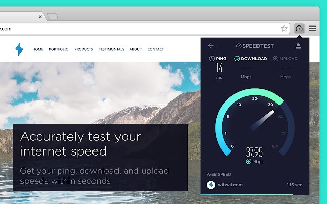speedtest-by-ookla-extension