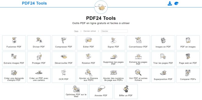 pdf24-công cụ