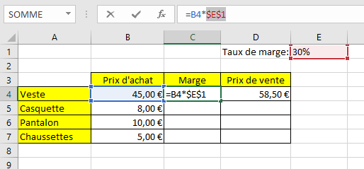 Bảng Excel 3
