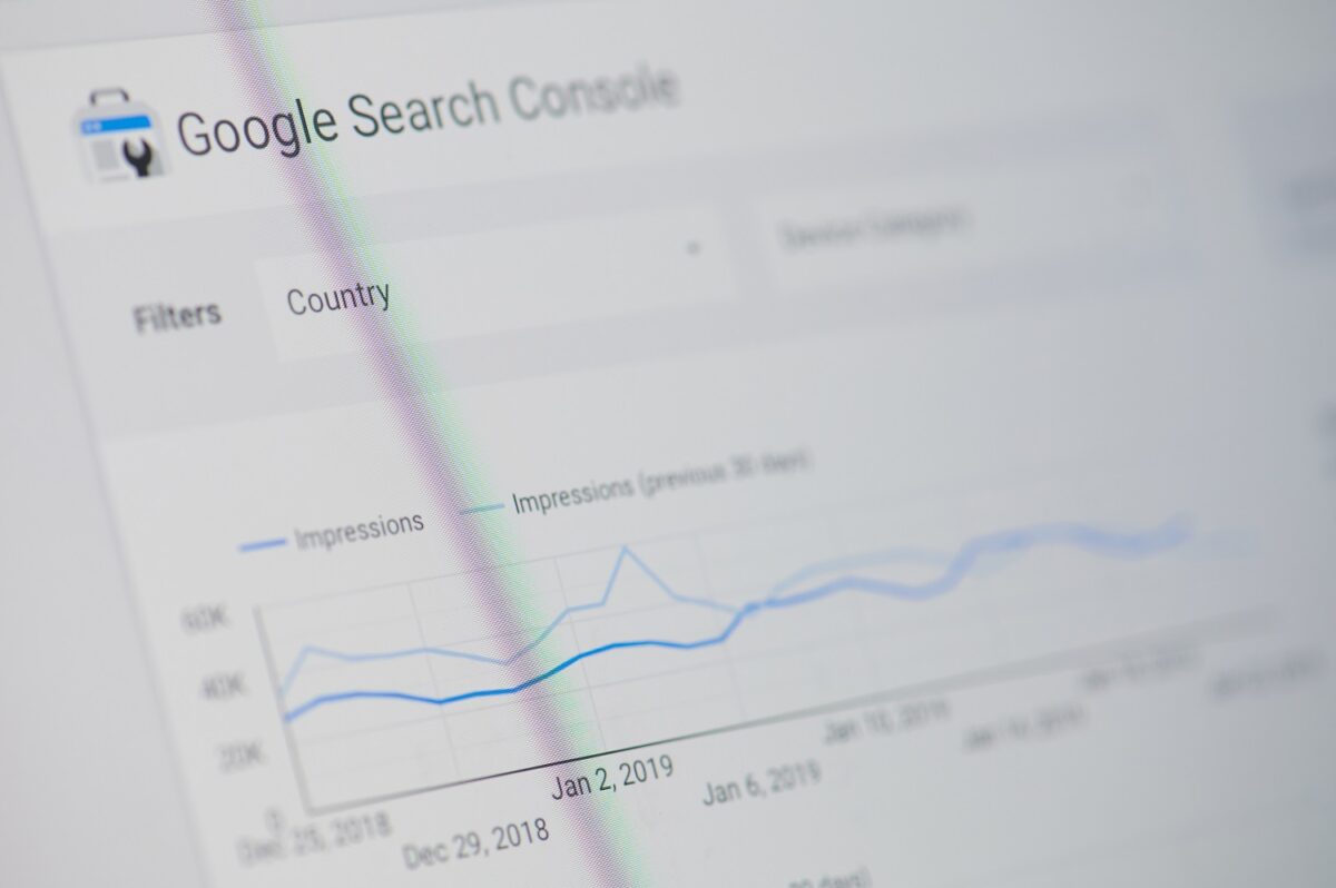 Bảng điều khiển tìm kiếm của Google