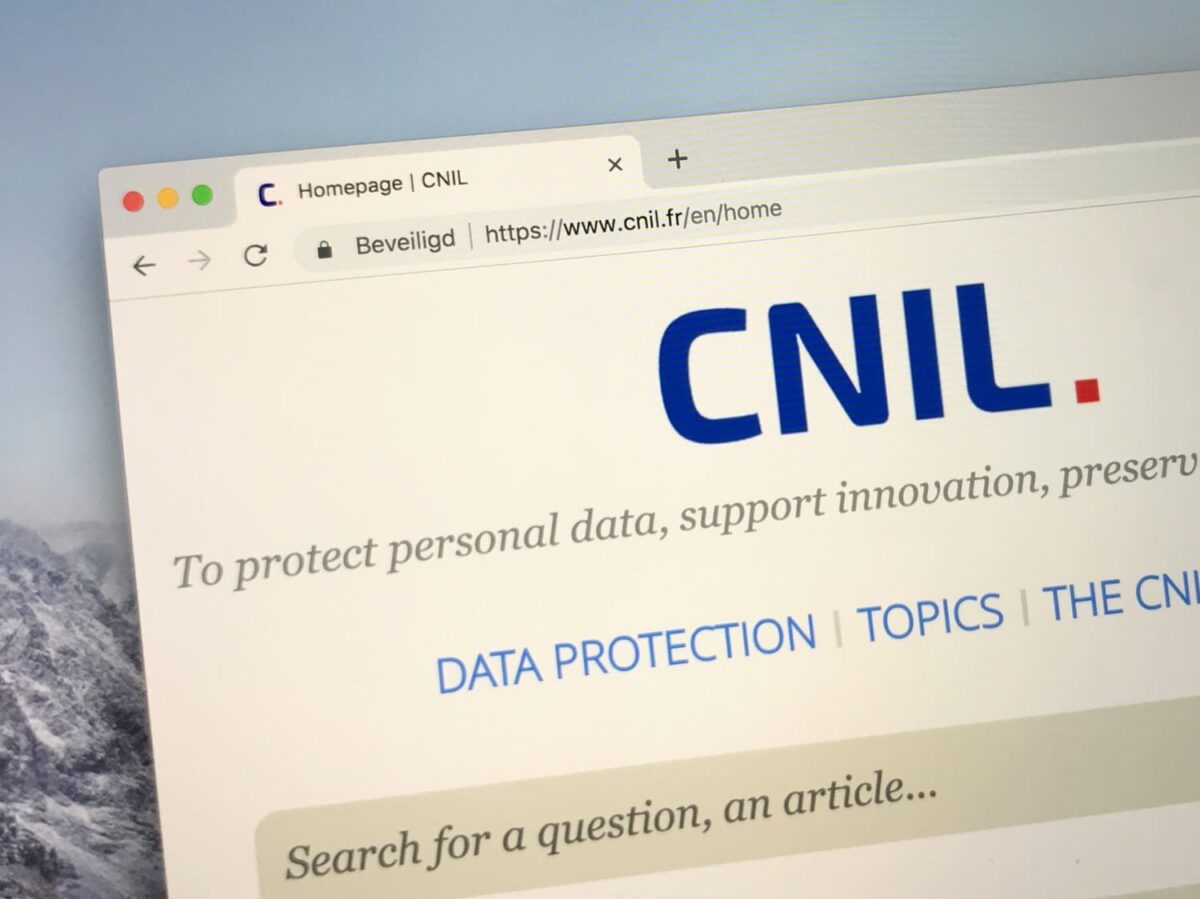 Trang web CNIL