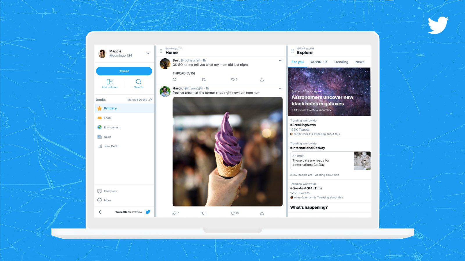 TweetDeck: en förbättrad version av plattformen med nya funktioner