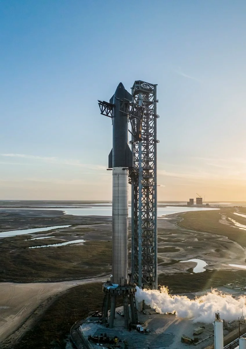Starship SuperHeavy lắp ráp với áp suất © SpaceX