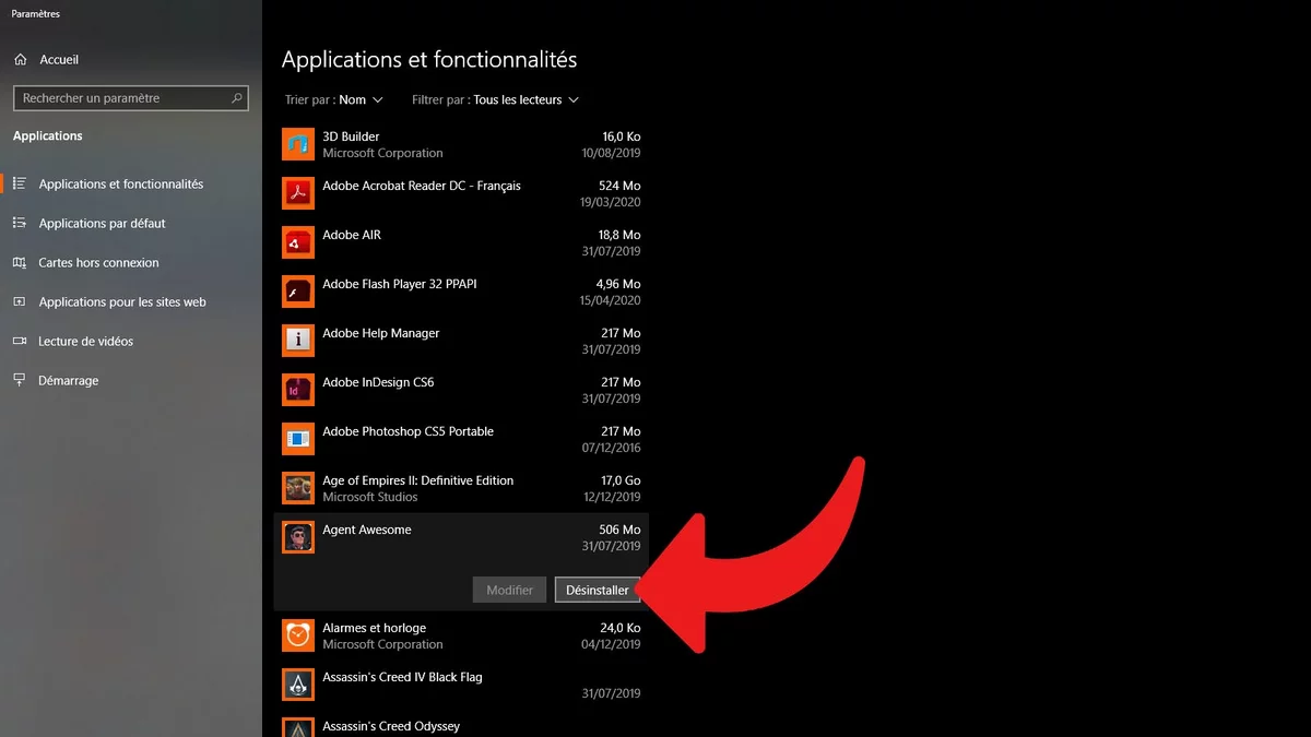 Windows  10 loại bỏ ứng dụng