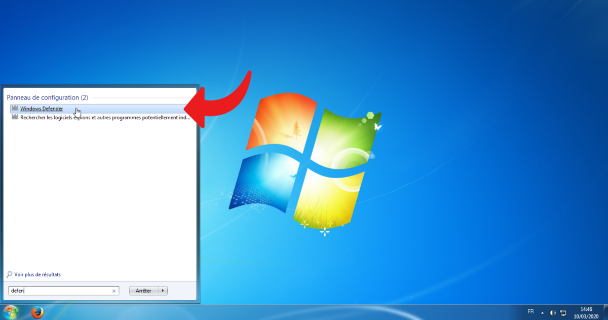 Windows 7  Hậu vệ © clubic.com