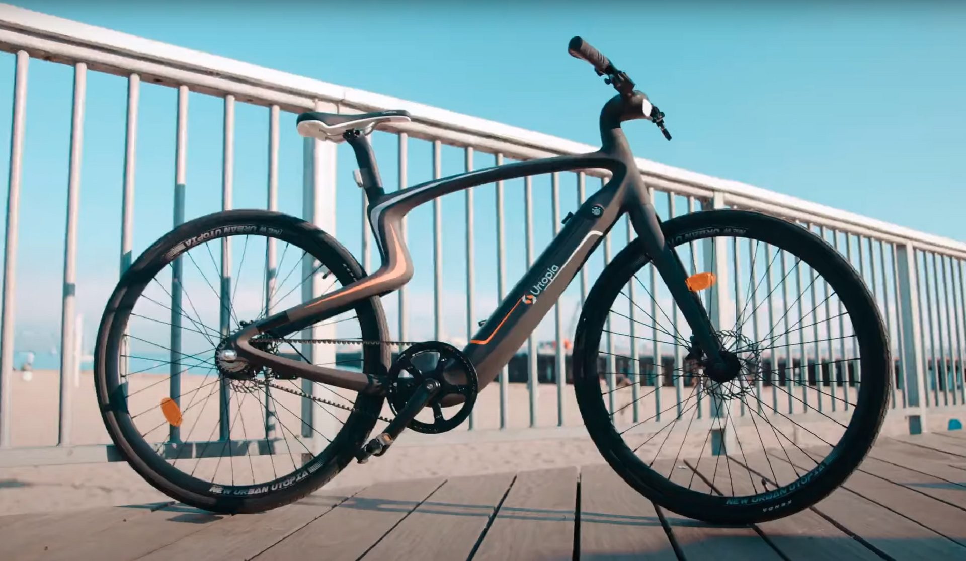 Urtopia: en lätt elcykel som väger 13 kg och inbyggd GPS för 2 000 €