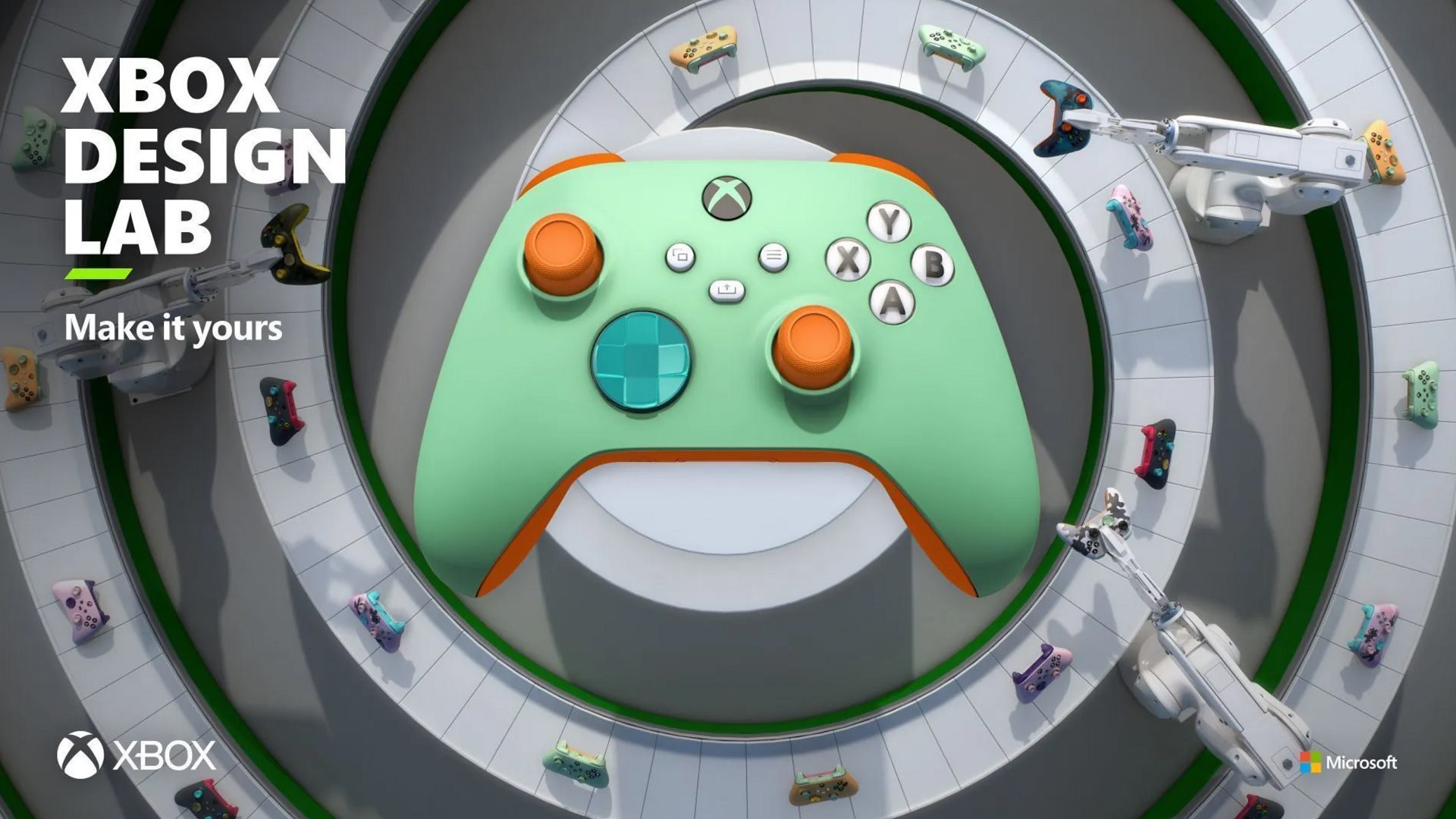 Xbox Design Lab är fyllt med alternativ för att anpassa din handkontroll