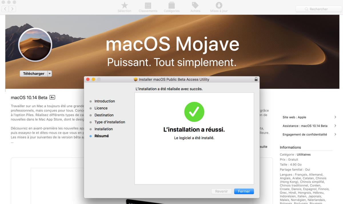 Hướng dẫn beta macOS Mojave 1
